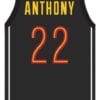 Carmelo Anthony Oak Hill Academy Basketball Jersey Sewn Black
