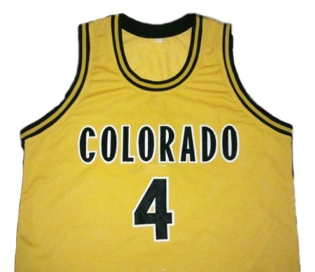 Chancey Billups College Basketball Jersey Sewn Gold - Image 2