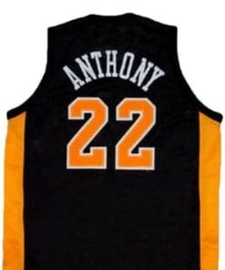 Carmelo Anthony #22 OWLS High School Basketball Jersey New Sewn Black