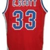 Charlie Scott #33 Virginia Squires Aba Retro Basketball Jersey New Red