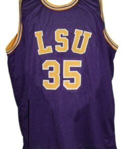 Chris Jackson 35 College Basketball Jersey Purple 1
