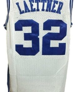 Christian Laettner #32 College Basketball Jersey Sewn White