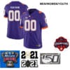 Clemson Tigers #16 Trevor Lawrence Jersey Legend Stitched Football Purple