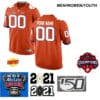 Clemson Custom Football Jersey Stitched NCAA Orange