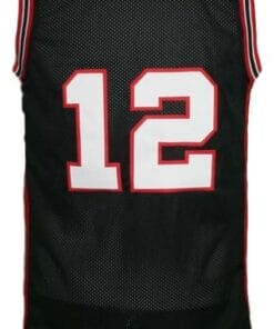 Alternative view of Custom Name # Baltimore Washington Retro Basketball Jersey New Black