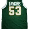 Darryl Dawkins Evans High School Basketball Jersey Sewn Green