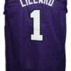Damian Lillard #1 Custom College Basketball Jersey New Sewn Purple