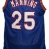 Danny Manning #25 Custom College Basketball Jersey New Sewn Blue