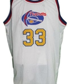 David Thompson 33 Denver Aba Retro Basketball Jersey New Sewn White 1