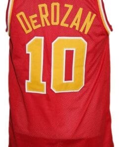 Demar Derozan #10 College Basketball Jersey Sewn Red
