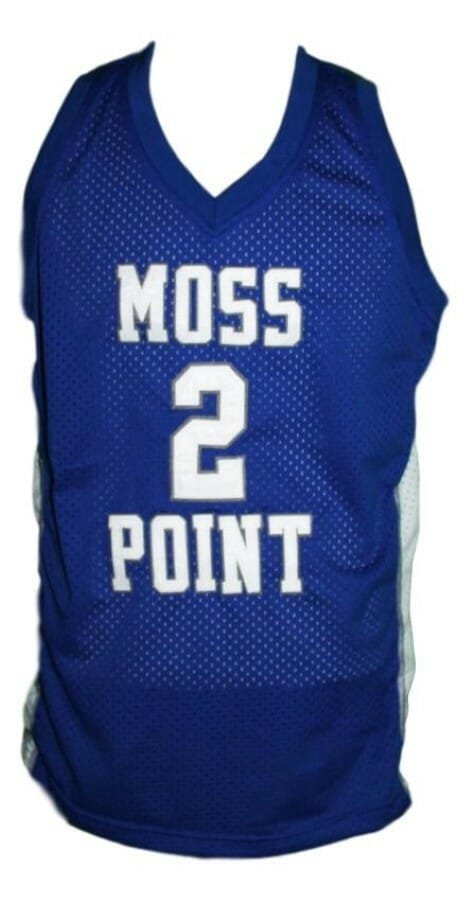 Devin Booker #2 Moss Point High School Basketball Jersey Blue