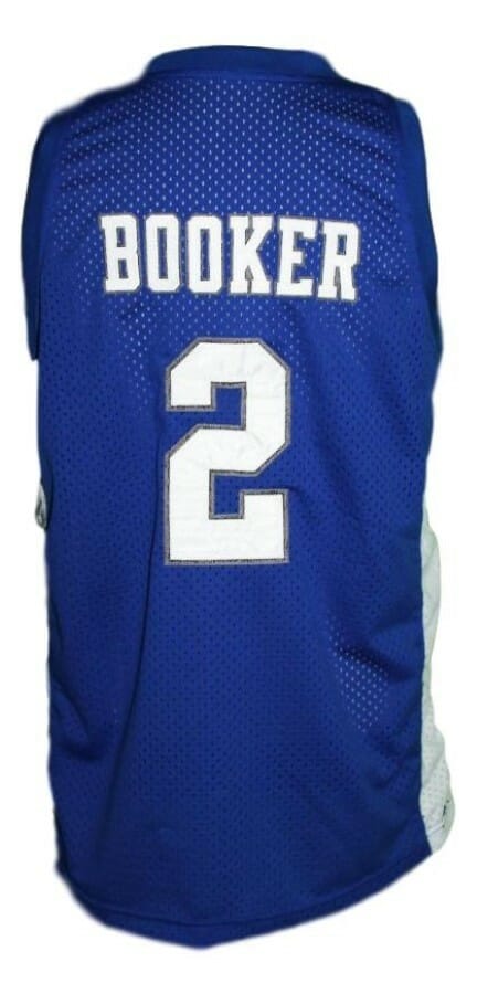 Devin Booker #2 Moss Point High School Basketball Jersey Blue
