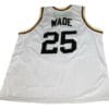 Dwyane Wade #25 Richards High School Basketball Jersey White