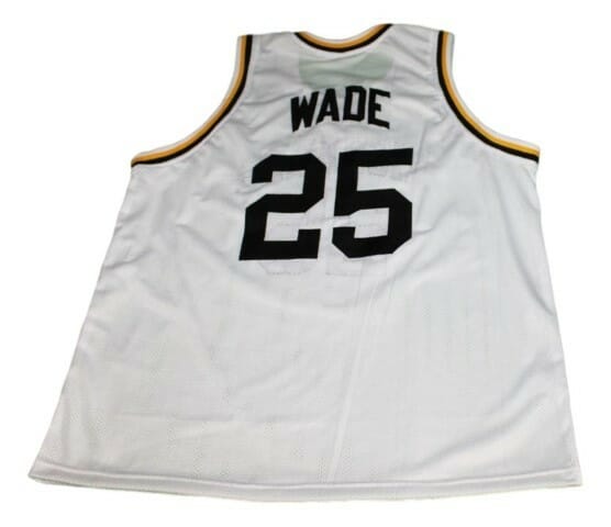 Dwyane Wade #25 Richards High School Basketball Jersey White