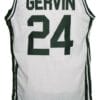 George Gervin #24 College Basketball Jersey White