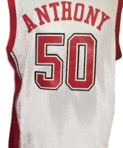 Greg Anthony #50 College Basketball Jersey Sewn White