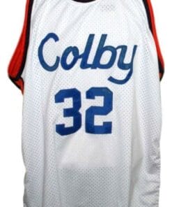 Hoop Dreams Curtis Gates Colby Basketball Jersey White
