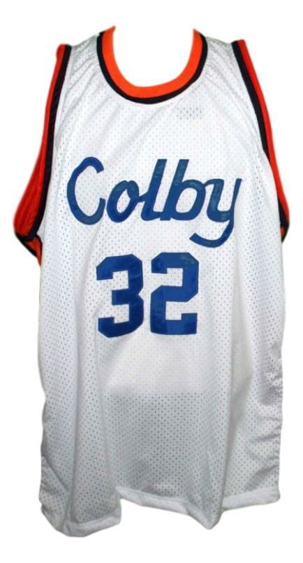 Hoop Dreams Curtis Gates Colby Basketball Jersey White