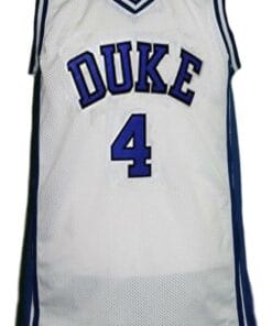 J.J.Redick #4 College Basketball Jersey White