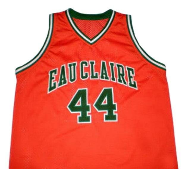 Jermaine O'Neal Eau Claire High School Basketball Jersey Sewn Orange