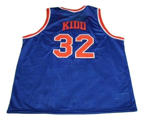Jason Kidd #32 Pilots High School Basketball Jersey Blue