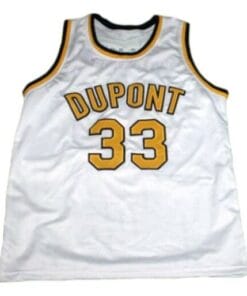 Jason Williams #33 Dupont High School Basketball Jersey White