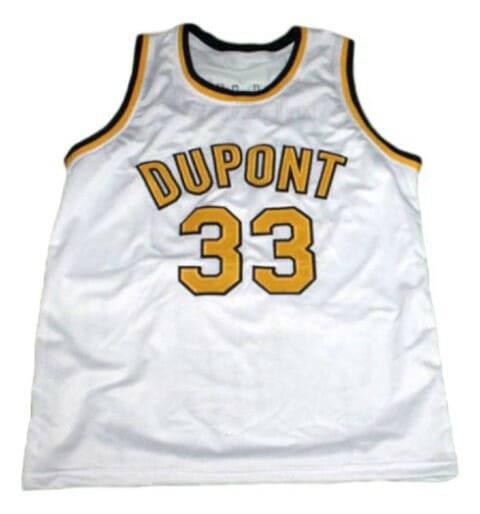 Jason Williams #33 Dupont High School Basketball Jersey White