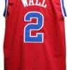 John Wall #2 Washington Basketball Jersey Sewn Red