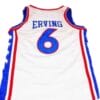 Julius Erving Dr J #6 Philadelphia Basketball Jersey Sewn White