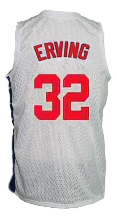 Julius Erving New York Nets Aba Retro Basketball Jersey New Sewn White