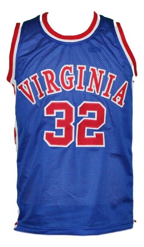 Julius Erving #32 Virginia Squires ABA Basketball Jersey Blue