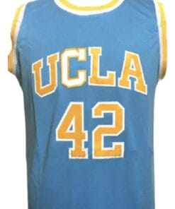 Alternative view of Kevin Love #42 College Basketball Jersey Sewn Blue