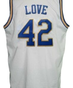 Kevin Love #42 Minnesota Muskies Aba Basketball Jersey Sewn White