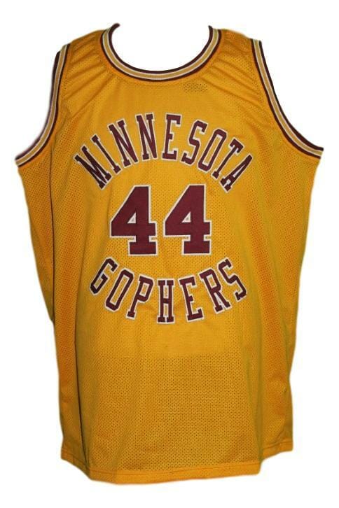 Kevin McHale #44 Minnesota Gophers Basketball Jersey Sewn Gold - Image 2