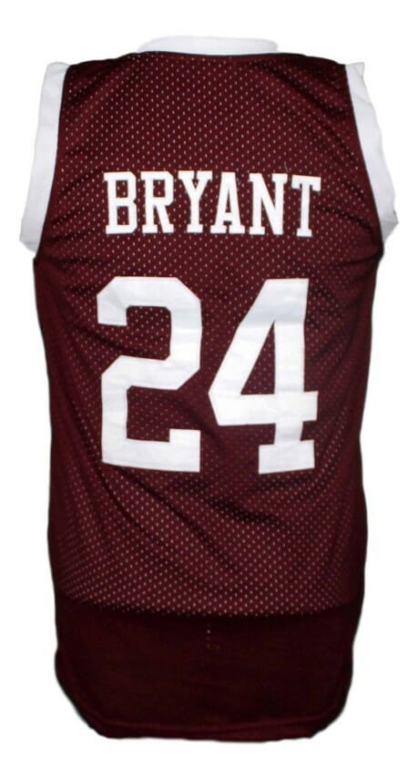 Kobe Bryant Bala Cynwyd Middle School Basketball Jersey New Maroon