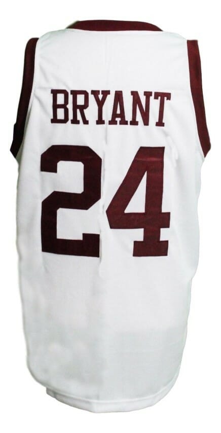 Kobe Bryant Bala Cynwyd Middle School Basketball Jersey New White