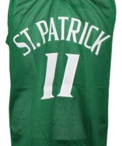 Alternative view of Kyrie Irving St.Patrick High School Basketball Jersey Green