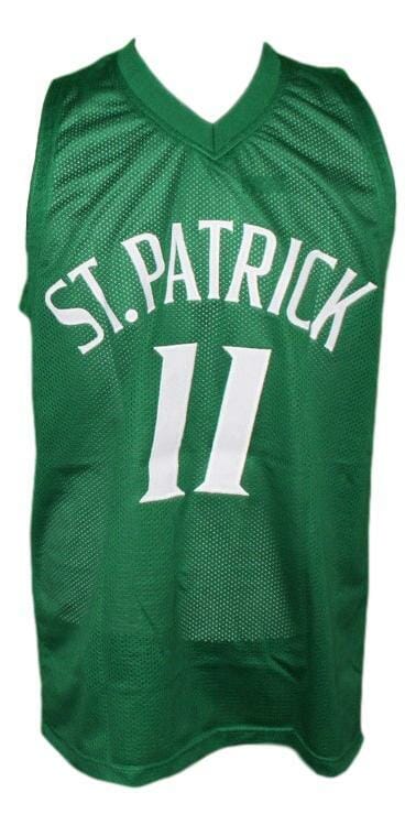 Kyrie Irving St.Patrick High School Basketball Jersey Green - Image 2