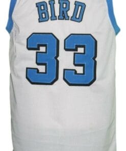 Larry Bird #33 College Basketball Jersey Sewn White