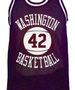 Latrell Sprewell 42 Washington Puregolders Basketball Jersey Purple 1
