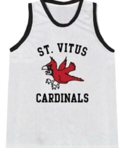 Jim Carroll Di Caprio St Vitus Basketball Diaries Jersey Sewn White