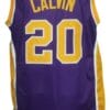 Mack Calvin #20 Denver Rockets Aba Basketball Jersey Purple