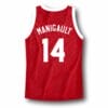 Manigault #14 Franklin High School Rebound Basketball Jersey Red