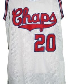 Manu Ginobili 20 Dallas Chaps Retro ABA Basketball Jersey White 1