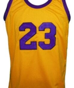 Alternative view of Martin Payne #23 Tv Show Basketball Jersey Yellow