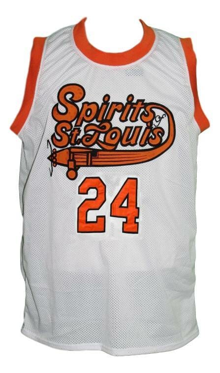 Marvin Barnes #24 Spirits Of St Louis Aba Basketball Jersey White - Image 2