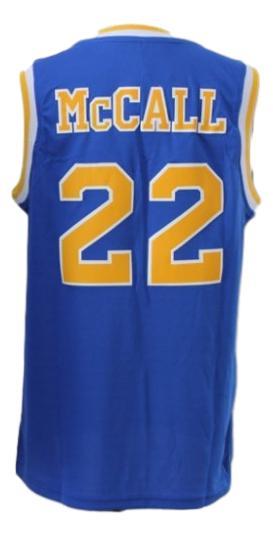 McCall #22 Crenshaw High Love And Basketball Jersey Blue
