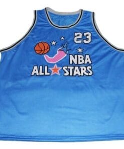 Michael Jordan 23 All Stars New Men Basketball Jersey Blue 1
