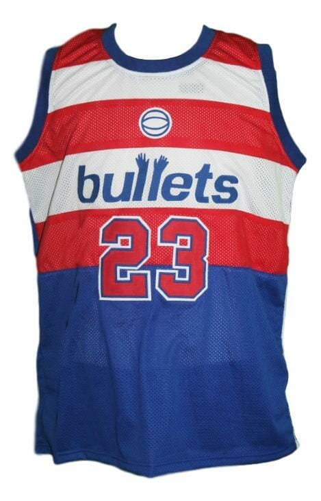 Michael Jordan #23 Baltimore Washington Retro Basketball Jersey Blue - Image 2