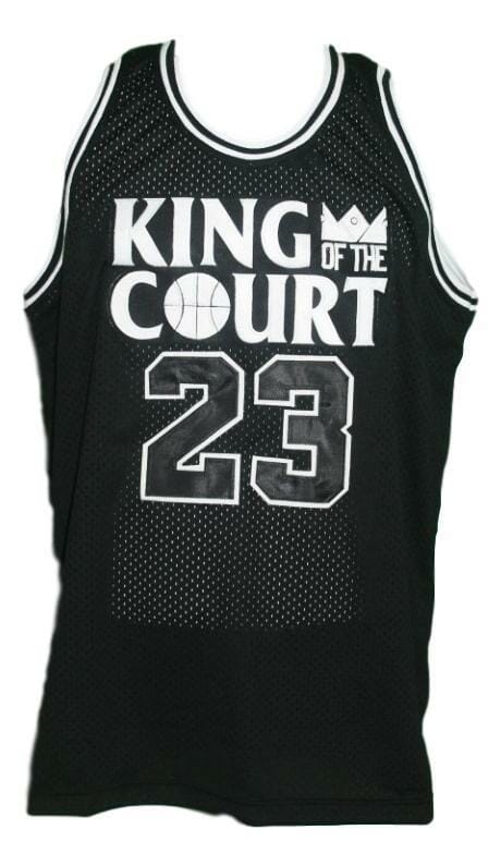 Michael Jordan King Of The Court Basketball Jersey Black - Image 2